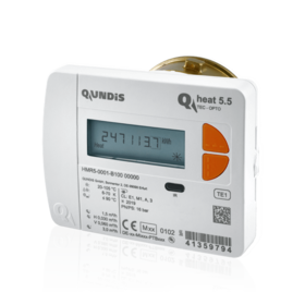 Electronic heat meter Q heat 5.5 - made by QUNDIS Electronic heat meter Q heat 5.5