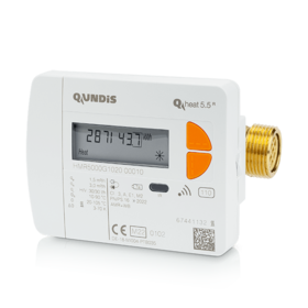 Heat meter Q heat 5.5 R - made by QUNDIS Heat meter Q heat 5.5 R